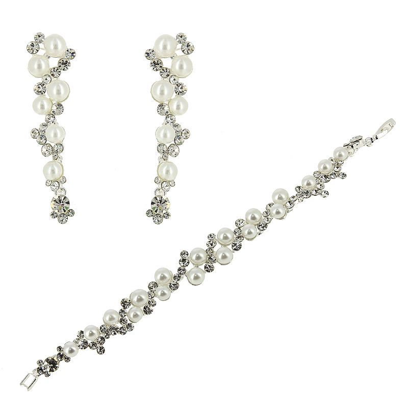 Комплект: браслет и серьги RU52110-0 купить оптом