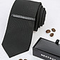Зажим для галстука, длина 6 см, под классический галстук в подарочной коробке JZ21009-8 купить оптом