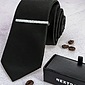 Зажим для галстука, длина 6 см, под классический галстук в подарочной коробке JZ21011-1 купить оптом
